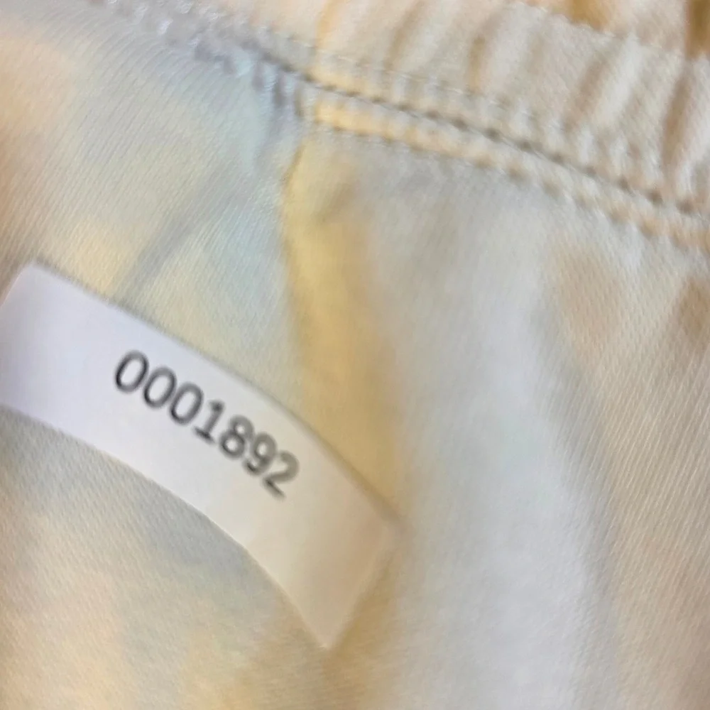 Original Penguin Mens Cream Jogger Sweatpants XL Off White Fleece Pants 0001892